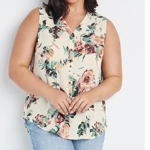Maurices Madison button down tank top